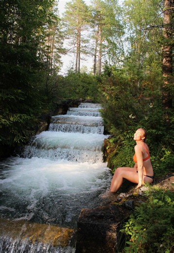 Forsaleden Pilgrimstad: äventyrsbad och SPA i skogen