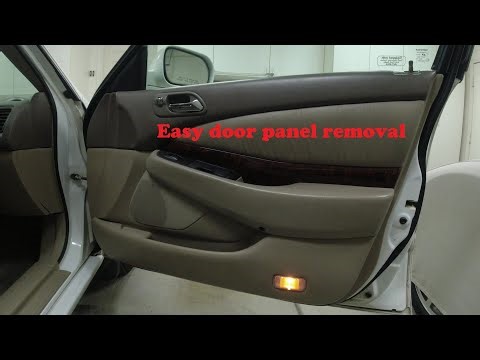 2000 Acura 3.2 TL – Right Front Door Panel – Remove and Reinstall