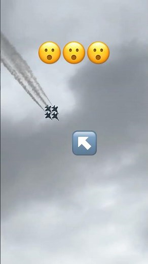 Blue Angels Loop in Perfect Sync — Smoke Trails Like Art in the Sky! 💨💙