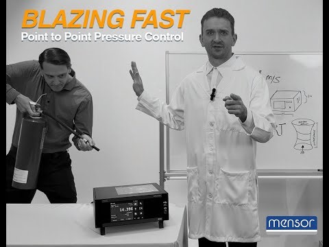 The CPC3050 High Speed Pressure Controller: Faster Than Fire