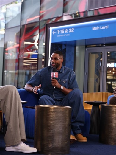 Tristan Thompson | Had a great time with my @nbatv fam at allstar weekend | Instagram