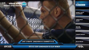 6.8K views · 85 reactions | How to beat Josh Barnett? Drop a cookie on the mat! He fights this Saturday at UFC Fight Night 93! | Inside MMA | Facebook