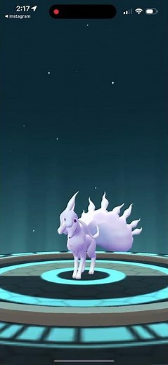 Shiny Alolan Vulpix evolution #pokemongo #pokemon #vulpix #ninetales #shinypokemon #shiny