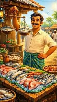 FISH 🐠 SHOP OWNER#hindisong #hindi #hindistories#hindishorts #shortvideo #cartoon #ai #aishorts #dog