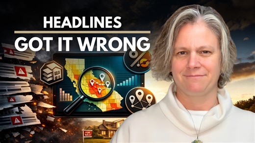 Confused by California housing headlines? I just posted a video where I break down the 2026 real estate market so you can see what inventory, rates, and local trends really mean. Don’t let the headlines mislead you—check out the link now. | Melinda Elmer - Century 21 Masters