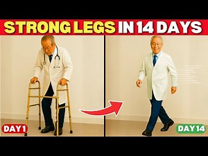 Japan's Oldest Doctor: The ONLY Workout You Need to Improve Walking After 60 (At-Home)