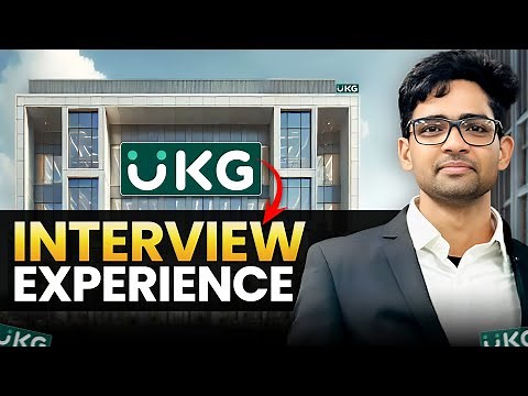 UKG Interview Experience | How to crack UKG
