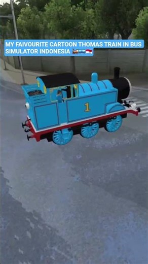 The mod has Thomas train in bus simulator Indonesia 😃😃👍👍👍