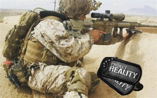 【Project Reality】直架敌营屠杀，费卢杰 美军精准射手+MK12 在敌军大本营狙击敌军