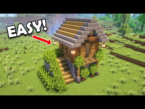 Minecraft - How to Build a Survival House Tutorial