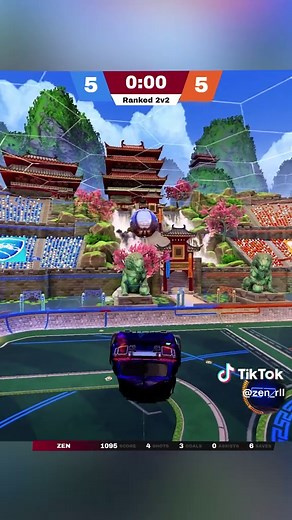 Zen Crazy Rank 1 Gameplay in Rocket League