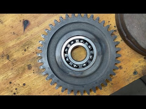 John Deere Kuhn Cutterbar Idler Gear Bearing Replacement