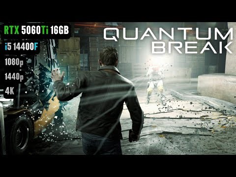 RTX 5060 Ti 16GB Quantum Break | Quantum Break RTX 5060 Ti 16GB & i5 14400F Benchmark 1080p/1440p/4K