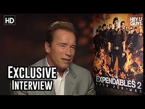 Arnold Schwarzenegger - The Expendables 2 Exclusive Interview