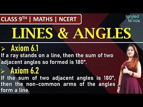 Class 9th Maths | Axiom 6.1 & Axiom 6.2 | Chapter 6 - Lines and Angles | NCERT