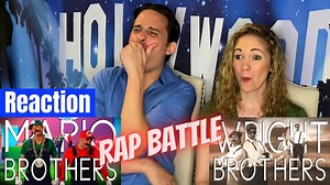 Epic Rap Battles of History Mario Bros vs Wright Bros reaction