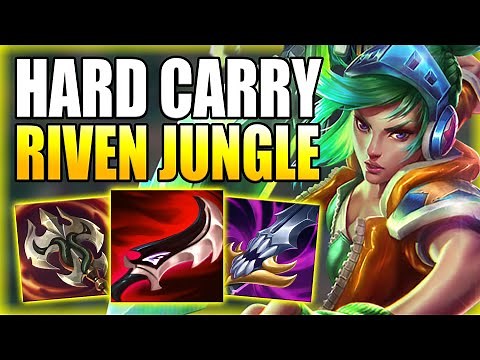 THIS IS HOW RIVEN JUNGLE CAN EASILY HARD CARRY SOLO Q GAMES! Gameplay Guide League of Legends