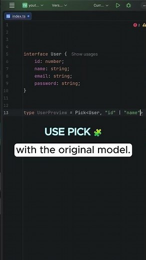 TypeScript Utility Types: Pick vs Omit Explained Simply 🧩