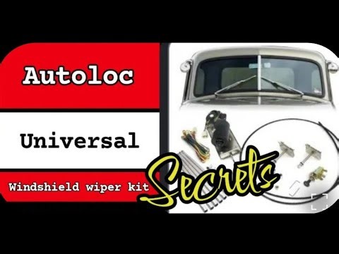 Install tips on AUTOLOC brand universal wiper kit
