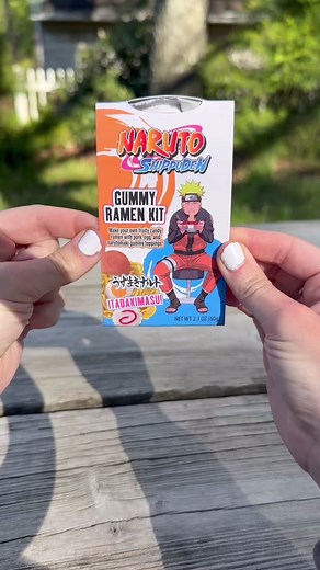 Naruto Shippuden Gummy Ramen Kit ASMR #naruto #narutoshippuden #asmr #candy #candytok #fivebelowfinds #anime #foodie