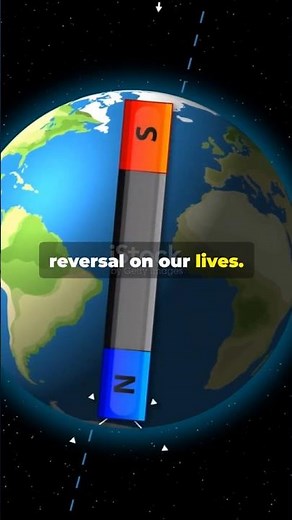 Earth's Magnetic Poles Flip: Explained! 🌏#magneticpoles