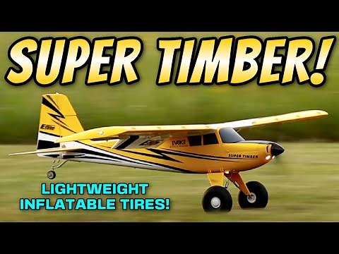 E-Flite Super Timber 1.7m BNF Basic with AS3X and SAFE Select - Model AV8R Announcement & Review