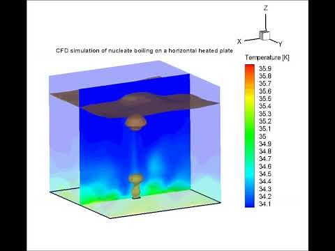 Nucleate boiling using FLUENT / ANSYS (by : Melaku)