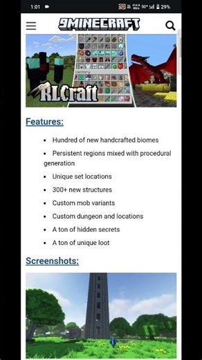 rl craft in android