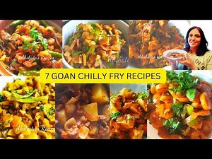 7 GOAN CHILLY FRY RECIPES‪@akshatasrecipes‬#goan #chorizo#salami#sausage#mushroom#chicken#paneer#ea