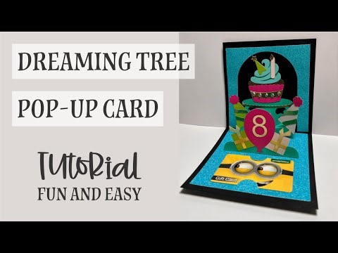 Dreaming Tree Pop-Up Card!!! Must Watch!! Fun and Easy