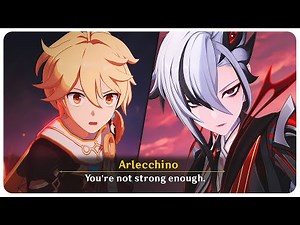 Arlecchino VS Traveler (Full Cutscene) Boss Fight - Arlecchino Story Quest | Genshin Impact 4.6