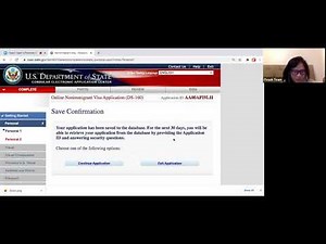 HOW TO FILL OUT A DS 160 FORM (PART 1)