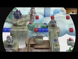 New Super Mario Bros U Deluxe Part 16 Skeleton Roller Coasters and Light Blocks