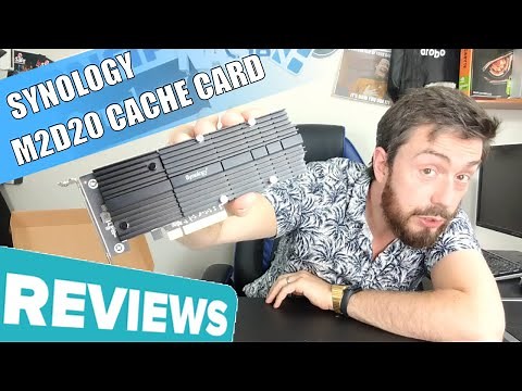 Synology M2D20 - Hardware Review of the NVMe Cache Card
