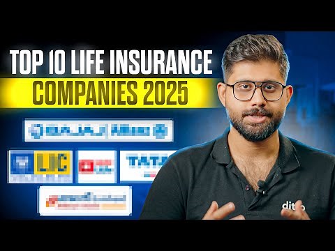 BEST 10 Life Insurance Companies in India 2025 | Full Term Life Insurance Plans Review | Ditto