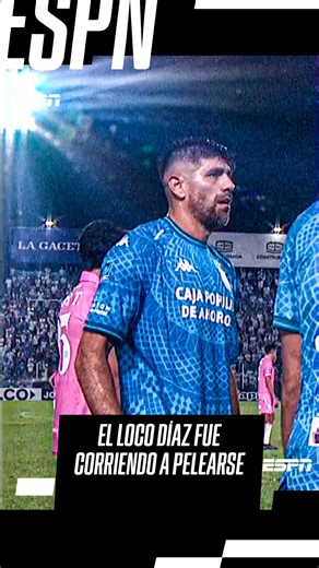 ESPN Argentina | 🔥 ¡HIZO DOS GOLES, LO REEMPLAZARON Y SE FUE CORRIENDO A PELEAR CON UN HINCHA! Insólito momento se vivió con el Loco Díaz en lo que parecía... | Instagram