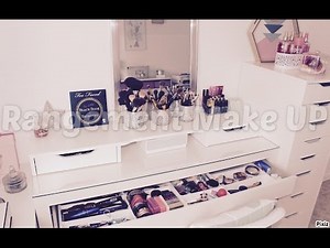 🎀Mon rangement Make Up/Organisation 🎀