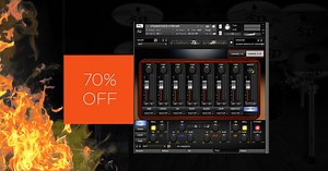 Stigmatized Drummer metal drum library for Kontakt 70% off