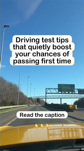 Top driving test tips