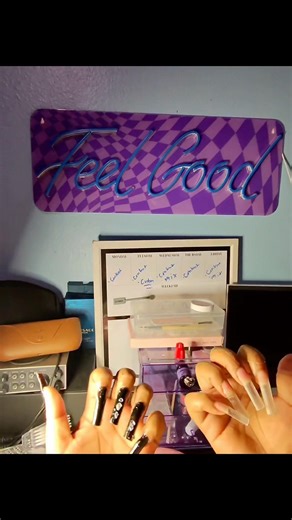 Yeah... I snapped these?? FINAL PARTwould you wear #longnails #nails acrylicnails #nailtechlife