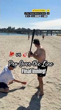 Pro Over the Line: 🥩 vs 🎸(FINAL INNING) #baseball #softball #overtheline #cricket #softball #sport