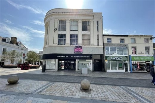 Here's why iconic Burnley town centre building still on the market