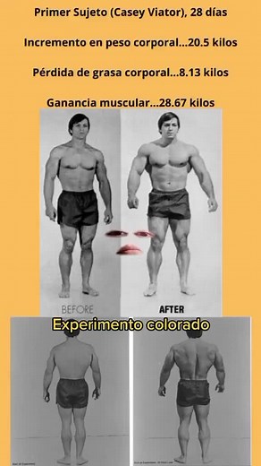 El experimento de Colorado tuvo lugar en mayo de 1973 en la Universidad Estatal de Colorado. El propósito del experimento era producir un alto nivel de crecimiento muscular entrenando a Casey Viator cada dos días, o 14 veces en 28 días, en un entorno universitario supervisado.