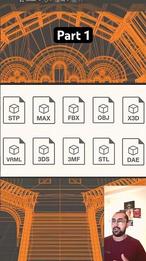Accessing mesh data, saving and reading via multiple file formats #obj #fbx #gltf #usd #gamedev