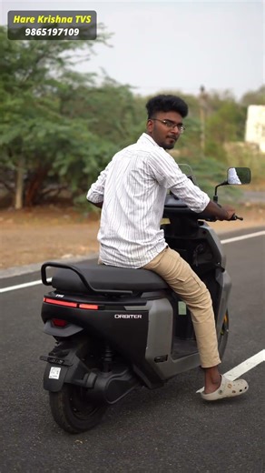 ⚡ TVS Orbiter Electric Scooter 🔥 115KM Range? Worth It 😳 #Shorts#tvsorbiter #evscooty