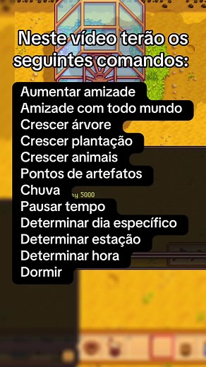 Comandos úteis no Stardew Valley para todos os jogadores