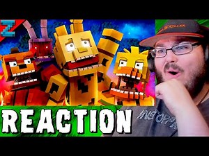 "Don't Forget" Minecraft FNAF Animation Music Video (Song by TryHardNinja) The Foxy Song 3 REACTION!