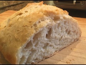 How to make crusty no-knead Italian bread
