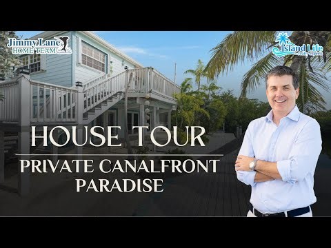 Key West Home Tour: Sugarloaf Key Canalfront Home Tour | Cut-In Boat Slip