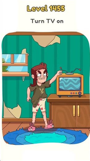 Smartest Way to Turn on the TV! 📺 | Dop Puzzle Level 1455 #shorts